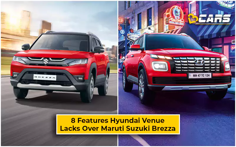 Features Missing In Hyundai Venue Over Maruti Suzuki Brezza